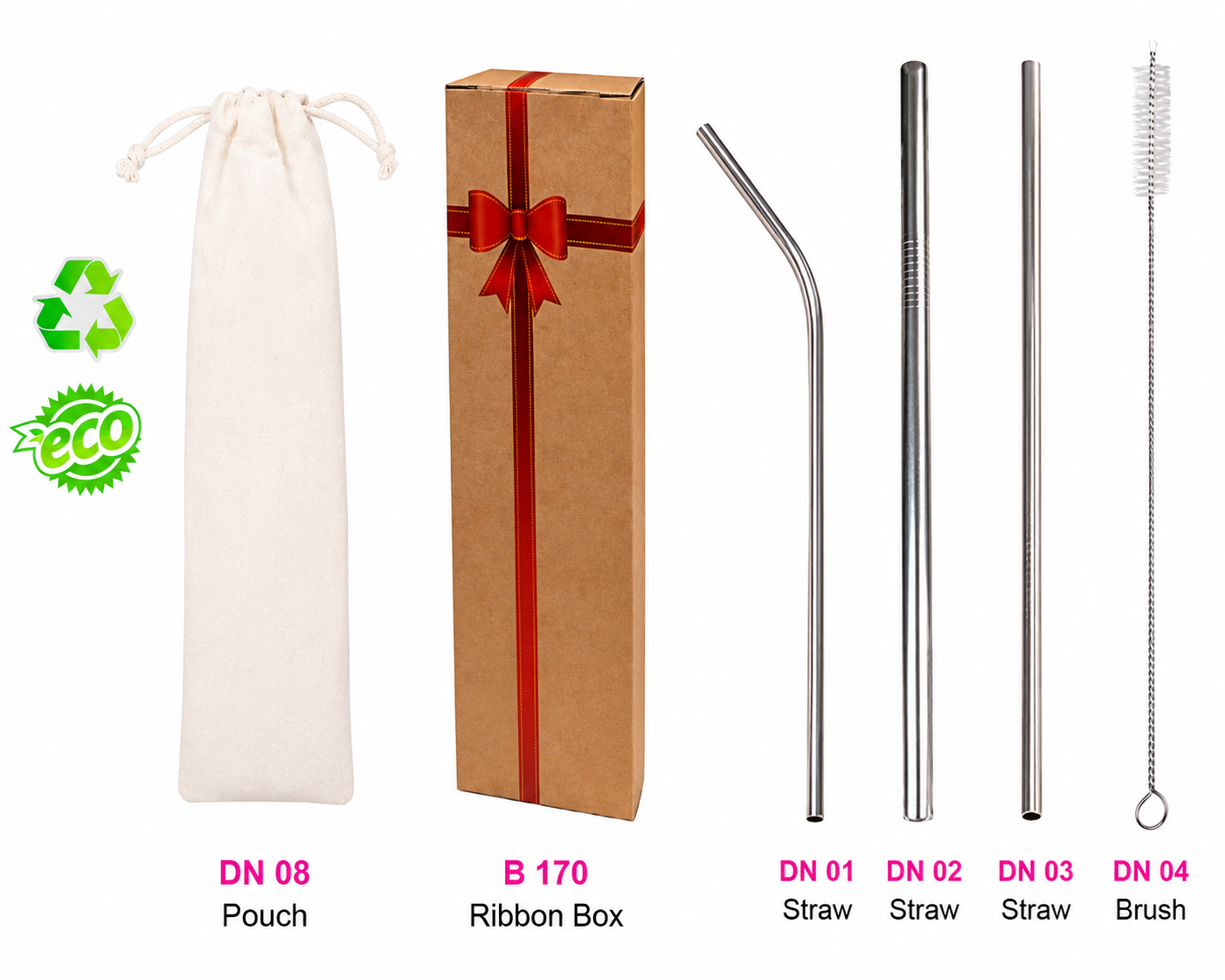 STRAW SET (4 IN 1)